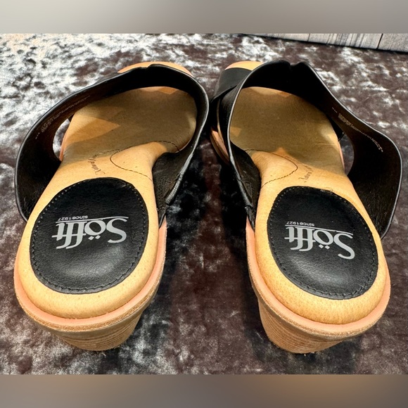Sofft Perrie Black Slide Sandal Size 9 - Picture 10 of 14
